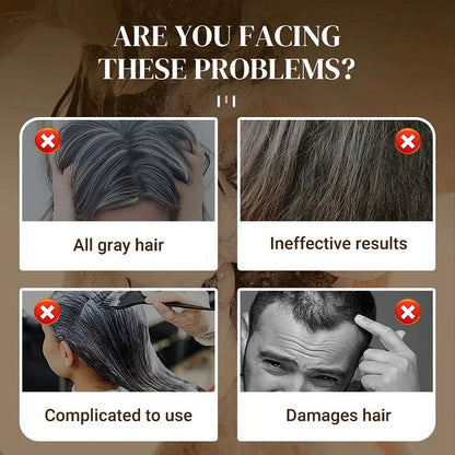 ✨Japanese Long Lasting Natural Hair Dye Shampoo ( Buy 1 Get 2 Free )🔥